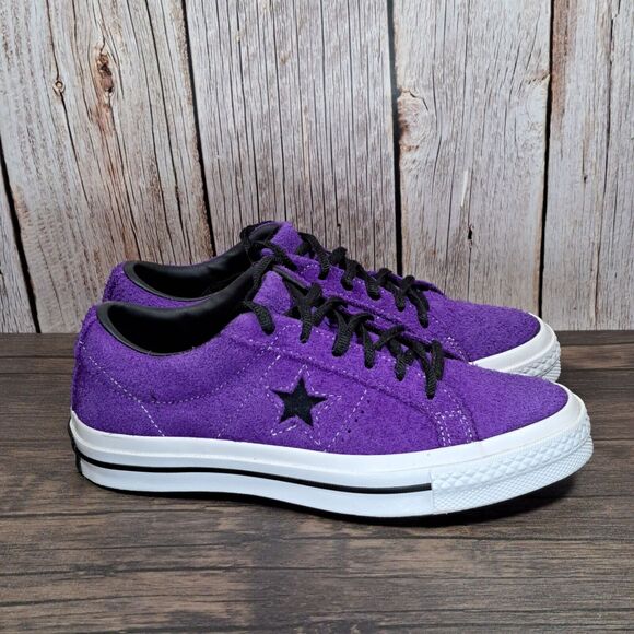Converse One Star 45 Year Anniversary Special Edition Purple Women's Size 5 - Picture 3 of 9